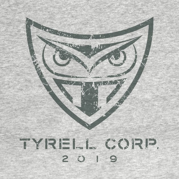Blade Runner Tyrell Logo (dark) by GraphicGibbon
